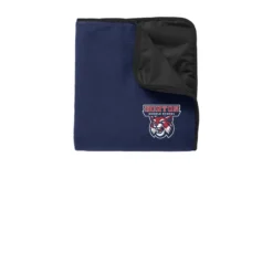 Horton Middle School Fleece & Poly Travel Blanket