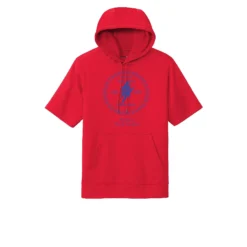 Horton Middle HSA LOGO Adult Short Sleeve Hoodie