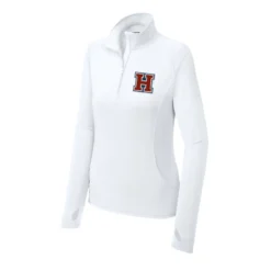 Horton Middle H Embroidery Ladies Quarter Zip