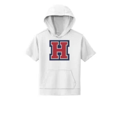 Horton Middle H Logo Youth Short Sleeve Hoodie