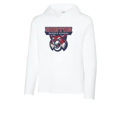 Horton Middle Logo Youth Long Sleeve Hooded Tee