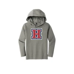 Horton Middle H Logo Youth Long Sleeve Hooded Tee