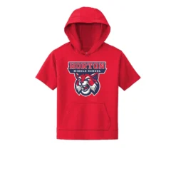 Horton Middle Logo Youth Short Sleeve Hoodie