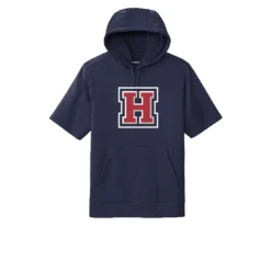 Horton Middle H Logo Adult Short Sleeve Hoodie