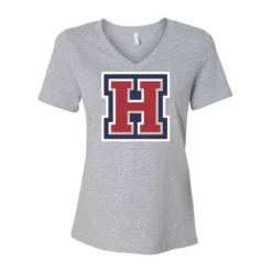 Horton Middle H Logo Ladies V-Neck
