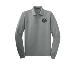 Horton Middle Wildcat Embroidery Tall Long Sleeve Polo
