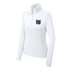 Horton Middle Wildcat Embroidery Ladies Quarter Zip