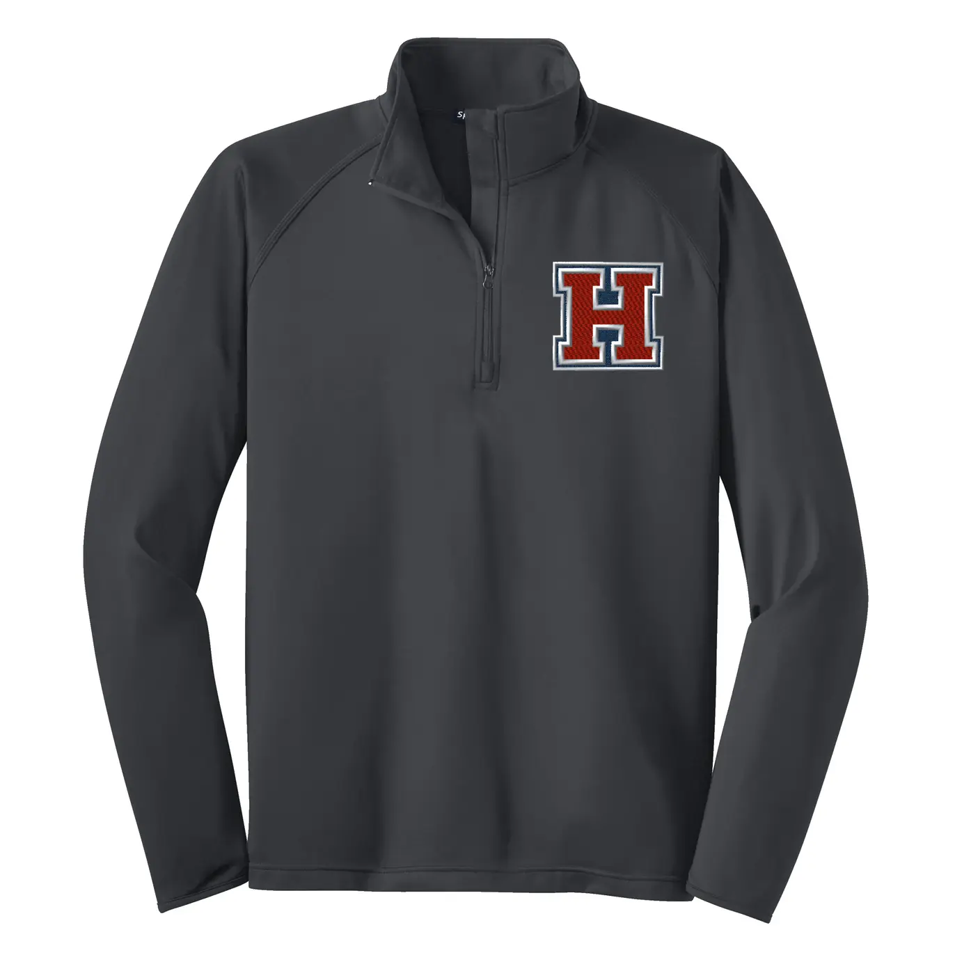 Horton Middle H Embroidery Tall Quarter Zip - Image 1